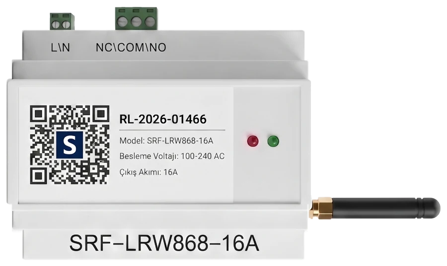 SORFEN LoRaWAN kontrol cihazı, örnek bir saha uygulamasından